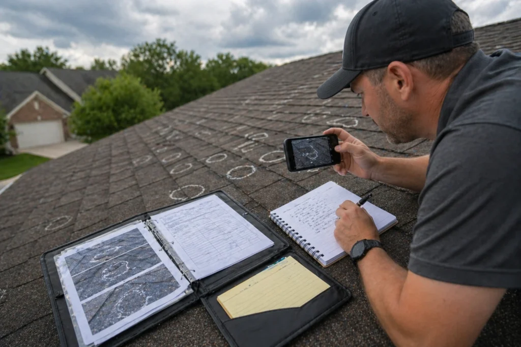 Document Hail Damage for an Insurance Claim 6