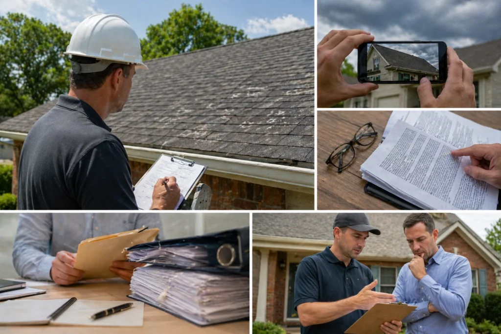 Hail Damage Roof Insurance Claim 4
